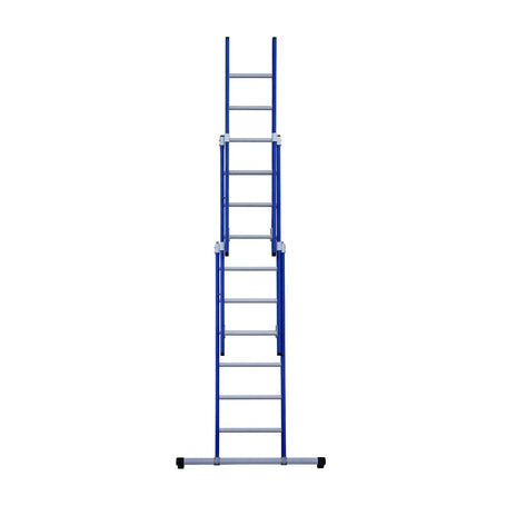 Eurostairs Reform ladder driedubbel recht 3x6 sporten BLAUW