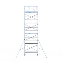 Rolsteiger Original  75x250 10,2m werkhoogte carbon vloer tegen de gevel