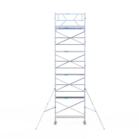 Rolsteiger Original  75x250 10,2m werkhoogte carbon vloer tegen de gevel