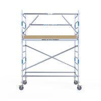 Rolsteiger Alumexx Extra 135x250 4,2m werkhoogte tegen de gevel
