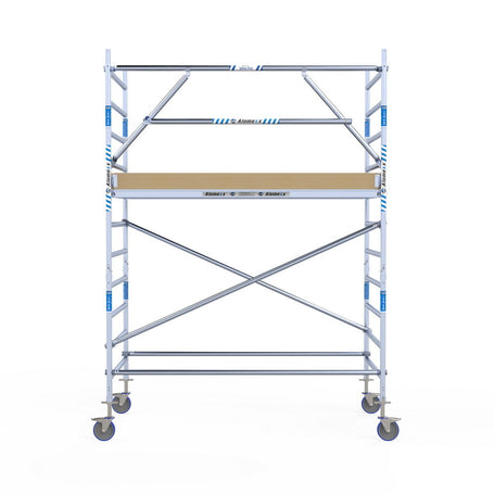 Rolsteiger Alumexx Extra 135x250 4,2m werkhoogte tegen de gevel