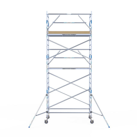 Rolsteiger Alumexx Extra 135x250 7,2m werkhoogte tegen de gevel