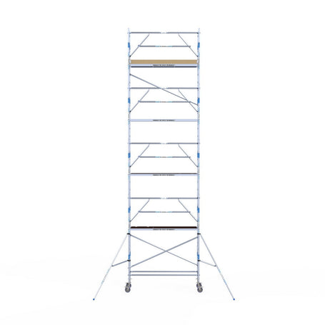 Rolsteiger Alumexx Extra 75x250 10,2m werkhoogte tegen de gevel