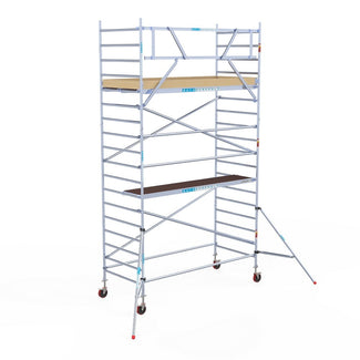 Rolsteiger Basic 135x305 6,2m werkhoogte tegen de gevel