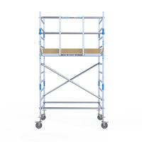 Rolsteiger Alumexx Light 135x190 4,2m werkhoogte tegen de gevel