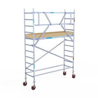 Rolsteiger Basic 75x250 4,2m werkhoogte tegen de gevel