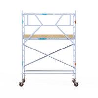 Rolsteiger Basic 90x250 4,2m werkhoogte tegen de gevel