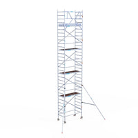 Rolsteiger Original  90x190 10,2m werkhoogte carbon vloer tegen de gevel