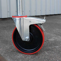 Rolsteiger Basic 135x250 4,2m werkhoogte tegen de gevel