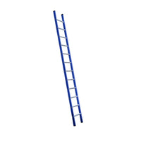 Eurostairs Ladder enkel recht 1x12 sporten BLAUW