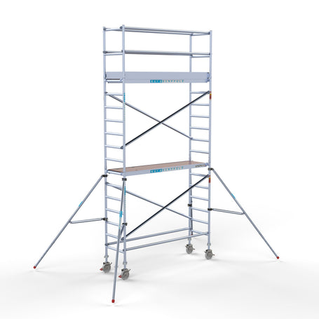 Steigeraanhanger 250 + Rolsteiger Euro 135x250 6,2m werkhoogte