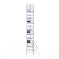 Rolsteiger Professional 135x305 10,2m werkhoogte tegen de gevel