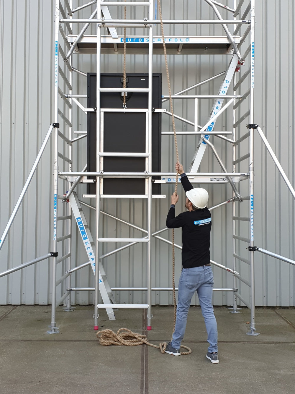 Solarlift 10,2m werkhoogte 190 cm