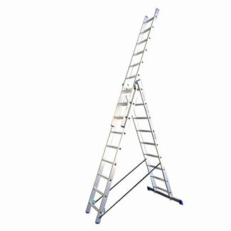 Alumexx driedelige Reformladder 3x9 sporten