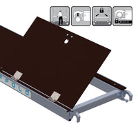 Rolsteiger Basic 135x190 4,2m werkhoogte tegen de gevel