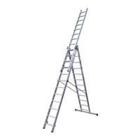Alumexx driedelige Reformladder 3x12 sporten