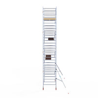 Rolsteiger Basic 135x305 9,2m werkhoogte tegen de gevel