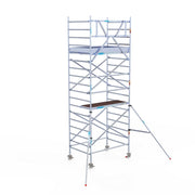 Rolsteiger Original  135x190 6,2m werkhoogte carbon vloer tegen de gevel