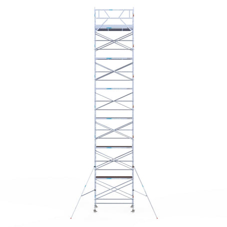 Rolsteiger Original  135x250 14,2m werkhoogte carbon vloer tegen de gevel