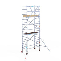 Rolsteiger Basic 90x190 6,2m werkhoogte tegen de gevel