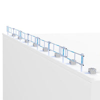 SGS Dakrandbeveiliging Slim 21 mtr complete set plat dak