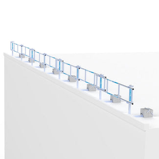 SGS Dakrandbeveiliging Slim 21 mtr complete set plat dak