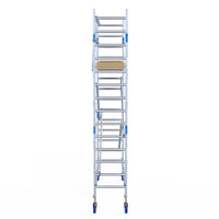 Rolsteiger Alumexx Light 75x250 5,2m werkhoogte tegen de gevel