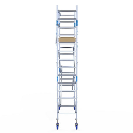 Rolsteiger Alumexx Light 75x250 5,2m werkhoogte tegen de gevel