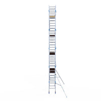 Rolsteiger Alumexx Extra 75x250 10,2m werkhoogte tegen de gevel
