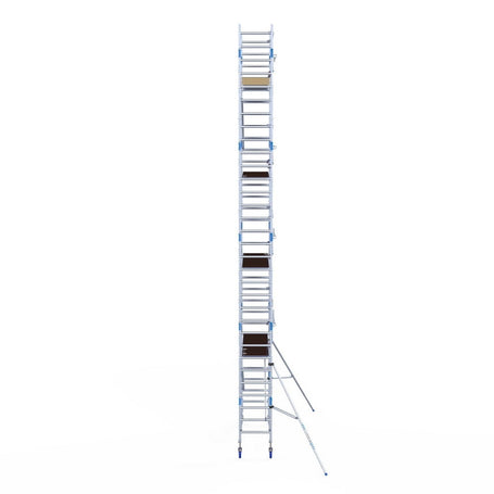 Rolsteiger Alumexx Extra 75x250 10,2m werkhoogte tegen de gevel