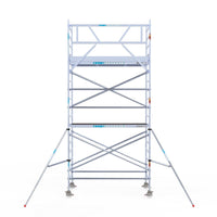 Rolsteiger Original  135x250 6,2m werkhoogte carbon vloer tegen de gevel