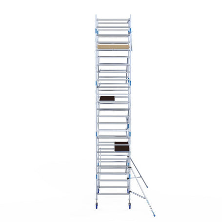 Rolsteiger Alumexx Light 135x190 8,2m werkhoogte tegen de gevel