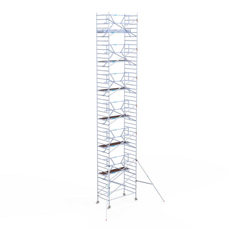 Rolsteiger Professional 135x250 14,2m werkhoogte tegen de gevel