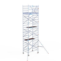 Rolsteiger Original  135x190 8,2m werkhoogte carbon vloer tegen de gevel