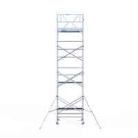 Rolsteiger Original  135x190 9,2m werkhoogte carbon vloer tegen de gevel
