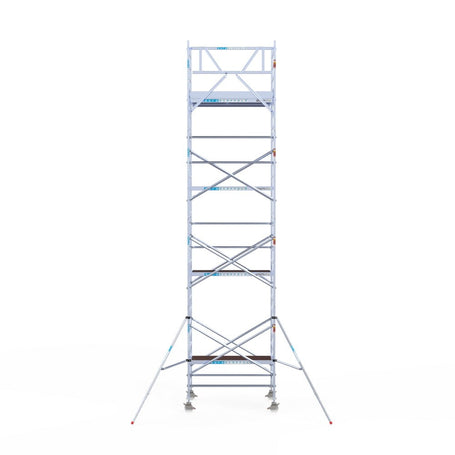 Rolsteiger Original  135x190 9,2m werkhoogte carbon vloer tegen de gevel
