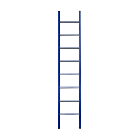 Eurostairs Ladder enkel recht 1x8 sporten BLAUW