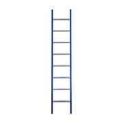 Eurostairs Ladder enkel recht 1x8 sporten BLAUW
