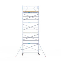 Rolsteiger Basic 135x305 10,2m werkhoogte tegen de gevel