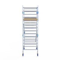 Rolsteiger Alumexx Light 135x190 5,2m werkhoogte tegen de gevel