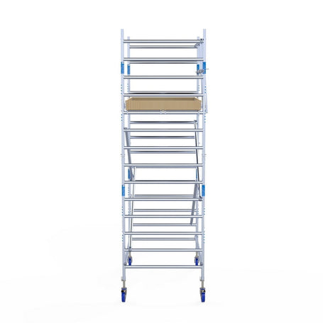 Rolsteiger Alumexx Light 135x190 5,2m werkhoogte tegen de gevel