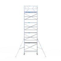 Rolsteiger Original  90x250 10,2m werkhoogte carbon vloer tegen de gevel