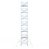 Rolsteiger Professional 135x190 14,2m werkhoogte tegen de gevel