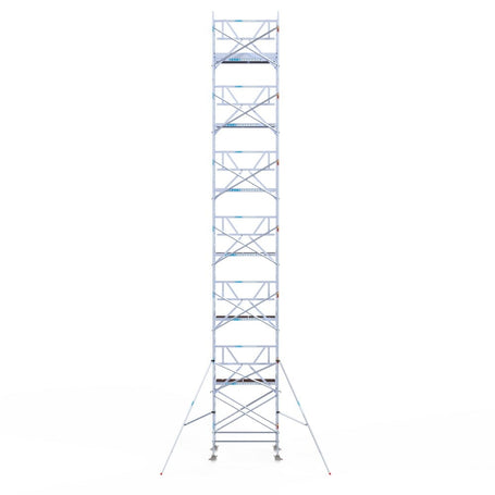 Rolsteiger Professional 135x190 14,2m werkhoogte tegen de gevel