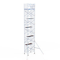 Rolsteiger Original  135x190 12,2m werkhoogte carbon vloer tegen de gevel