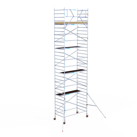Steigeraanhanger afsluitbaar 250 + Rolsteiger Basic 135x250 10,2m werkhoogte