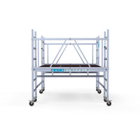 Stukadoors werkplatform 190x340x3m werkhoogte