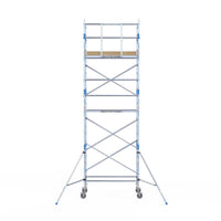 Rolsteiger Alumexx Light 90x190 7,2m werkhoogte tegen de gevel