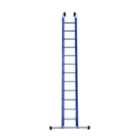 Eurostairs Reform ladder dubbel recht 2x12 sporten BLAUW