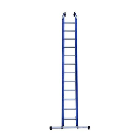 Eurostairs Reform ladder dubbel recht 2x12 sporten BLAUW